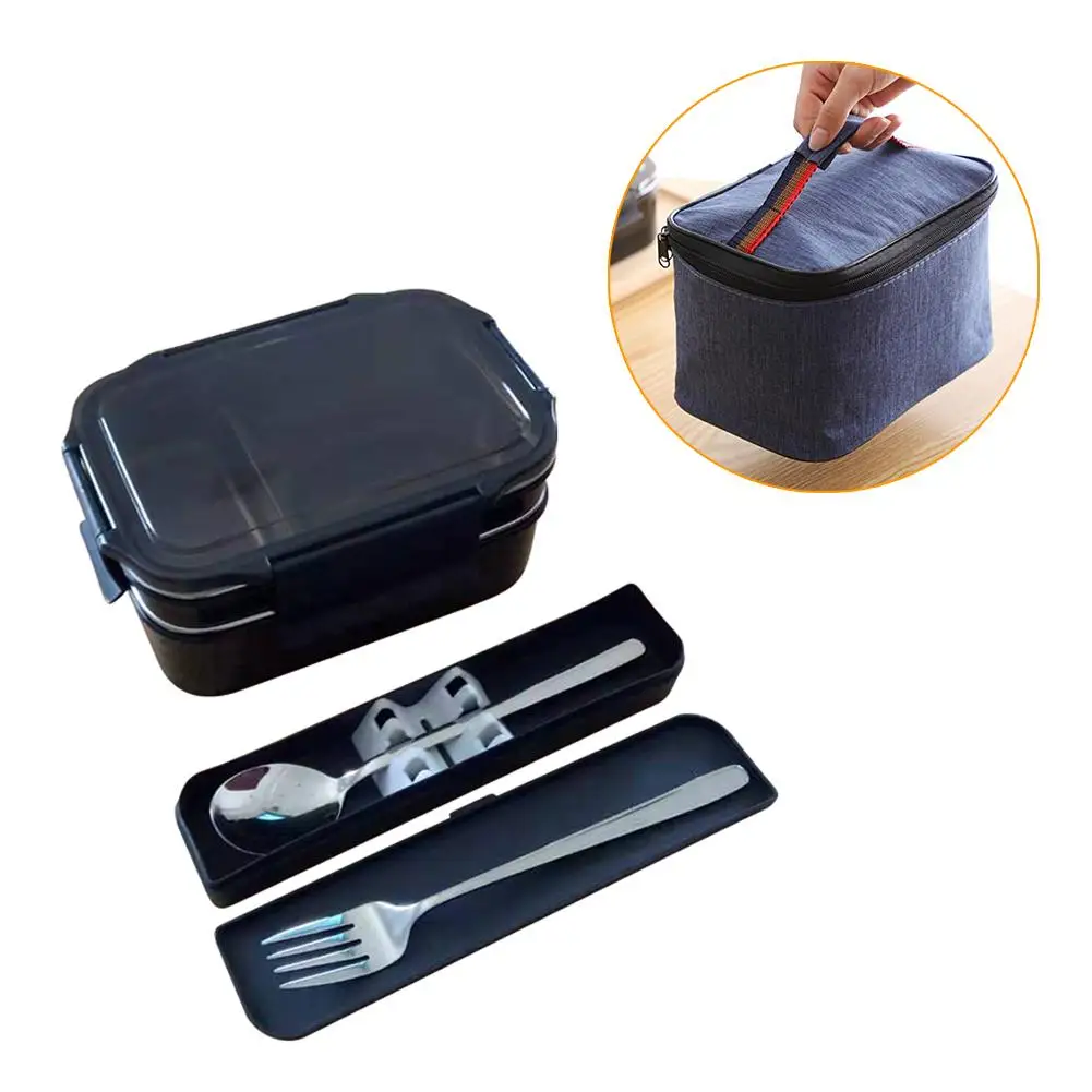 304 Stainless Steel Double Lunch Box Water Injection Layered Portable Canteen Fast Food Box Container for Picnic School Office
304 Stainless Steel Double Lunch Box Water Injection Layered Portable Canteen Fast Food Box Container for Picnic School Office
