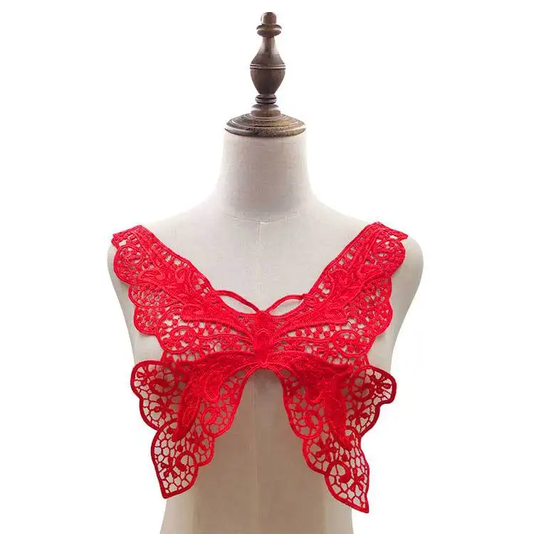emboidery neck collar diy fake detachable collars water-soluble women corsage three-dimensional lace accessories 
emboidery neck collar diy fake detachable collars water-soluble women corsage three-dimensional lace accessories