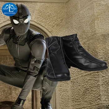 Manluyunxiao Cosplay Shoes Men Spider Man Far From Home Halloween Costume for Kids Spiderman Black Boots 
Manluyunxiao Cosplay Shoes Men Spider Man Far From Home Halloween Costume for Kids Spiderman Black Boots