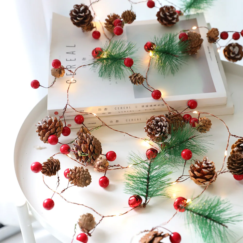 2M 20LEDs Christmas LED Light String Wedding Party Lighting Home Christmas tree Decor Pine Cone+Branches+Red Bead+Star+board D30
2M 20LEDs Christmas LED Light String Wedding Party Lighting Home Christmas tree Decor Pine Cone+Branches+Red Bead+Star+board D30