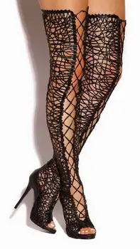 Prowow Sexy Rome Gladiator Lace Up Over The Knee HIgh Thigh High Boots Sexy Pointed Toe Zip Back Boots Shoes Women
Prowow Sexy Rome Gladiator Lace Up Over The Knee HIgh Thigh High Boots Sexy Pointed Toe Zip Back Boots Shoes Women