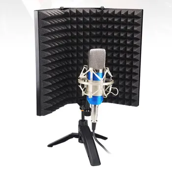 Recording Studio Wind Screen Microphone Windshield Microphone Soundproof Screen Sound Noise Cover Noise Prevention System
Recording Studio Wind Screen Microphone Windshield Microphone Soundproof Screen Sound Noise Cover Noise Prevention System