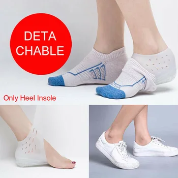 Unisex Silicone Heightening Shoe Pad 2CM 3CM Height Increase Invisible Insoles Half Insole Heighten Heel Insert Sports Shoes Pad
Unisex Silicone Heightening Shoe Pad 2CM 3CM Height Increase Invisible Insoles Half Insole Heighten Heel Insert Sports Shoes Pad