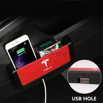 1X Universal Car Storage Box For Tesla Model 3 Model X Model S Phone Holder With USB Charging Spot Receive Bag Car Accessories
1X Universal Car Storage Box For Tesla Model 3 Model X Model S Phone Holder With USB Charging Spot Receive Bag Car Accessories