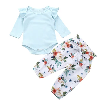 Baby Girl Clothes Casual Long Sleeve Cotton Bodysuit Tops Floral Pants Outfits Set
Baby Girl Clothes Casual Long Sleeve Cotton Bodysuit Tops Floral Pants Outfits Set