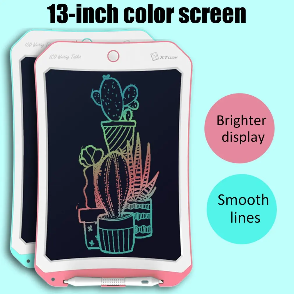 Genuine Lcd Tablet 13 Inch Children Graffiti Painting Small Chalkboard Light Draft Board Electronic Board Gift Toy for kids
Genuine Lcd Tablet 13 Inch Children Graffiti Painting Small Chalkboard Light Draft Board Electronic Board Gift Toy for kids