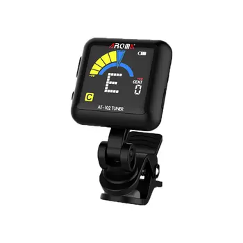 AT-102 Rechargeable Rotatable Clip-on Electronic Tuner Color Screen USB Cable for Chromatic Guitar Bass Ukulele Violin
AT-102 Rechargeable Rotatable Clip-on Electronic Tuner Color Screen USB Cable for Chromatic Guitar Bass Ukulele Violin