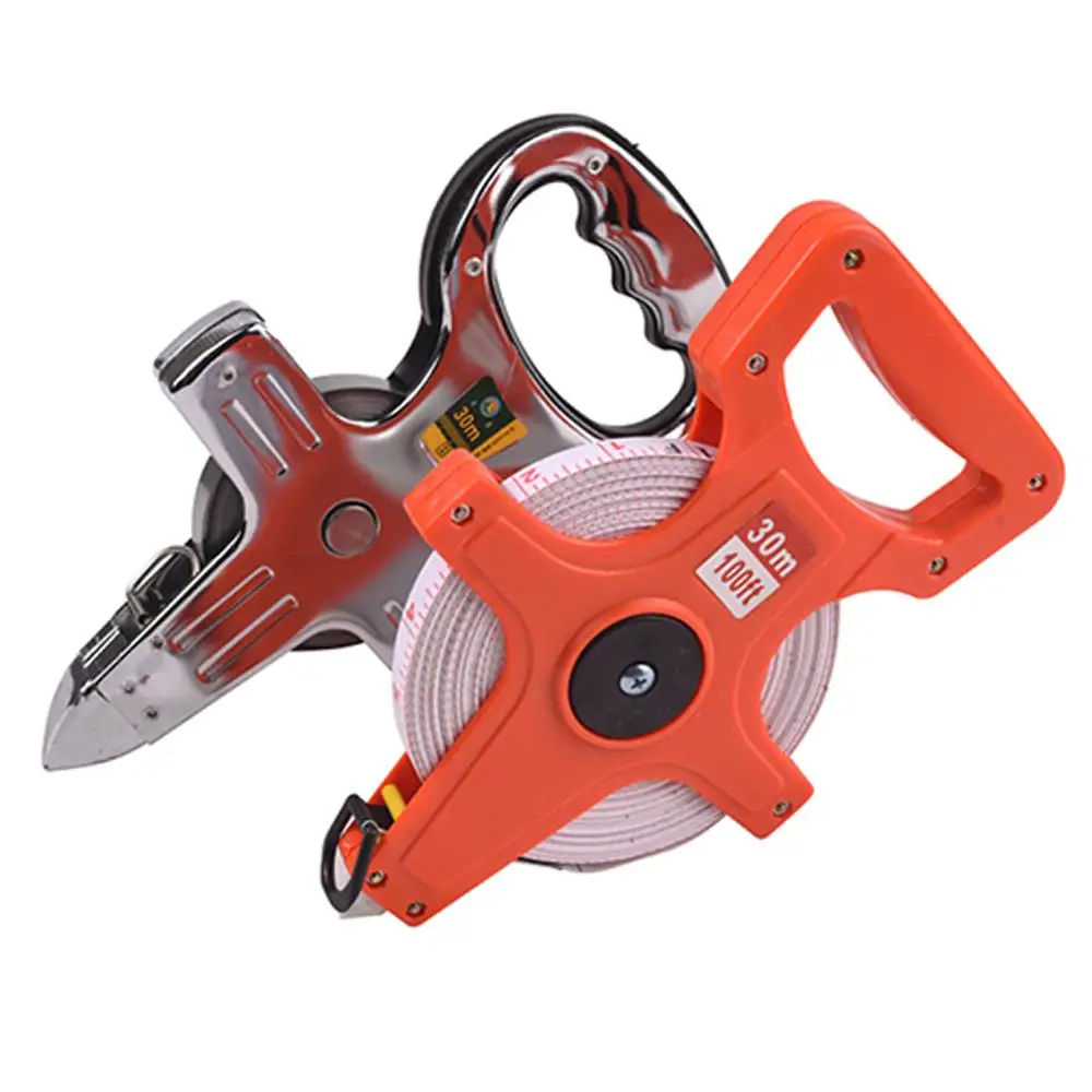 30/50/100M Tape Measure Stainless Steel/ABS Precision Measuring Tool Handheld Retractable Rulers Band Tape For Sewing Handcraft
30/50/100M Tape Measure Stainless Steel/ABS Precision Measuring Tool Handheld Retractable Rulers Band Tape For Sewing Handcraft