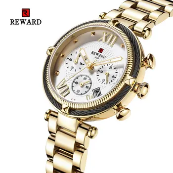 REWARD Watch Women Fashion Brand Casual Waterproof Quartz Watches Ladies Creative Steel Bracelet Women Watches Relogio Feminino
REWARD Watch Women Fashion Brand Casual Waterproof Quartz Watches Ladies Creative Steel Bracelet Women Watches Relogio Feminino