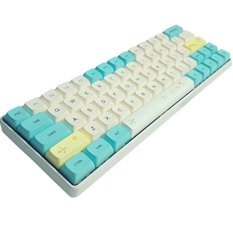 Клавиатура с сублимационной механической клавиатурой GK61 TM680 K70 RK61 ANNE 2 XDA GMK, четыре сезона, весенняя волна, 129 клавиш
Клавиатура с сублимационной механической клавиатурой GK61 TM680 K70 RK61 ANNE 2 XDA GMK, четыре сезона, весенняя волна, 129 клавиш