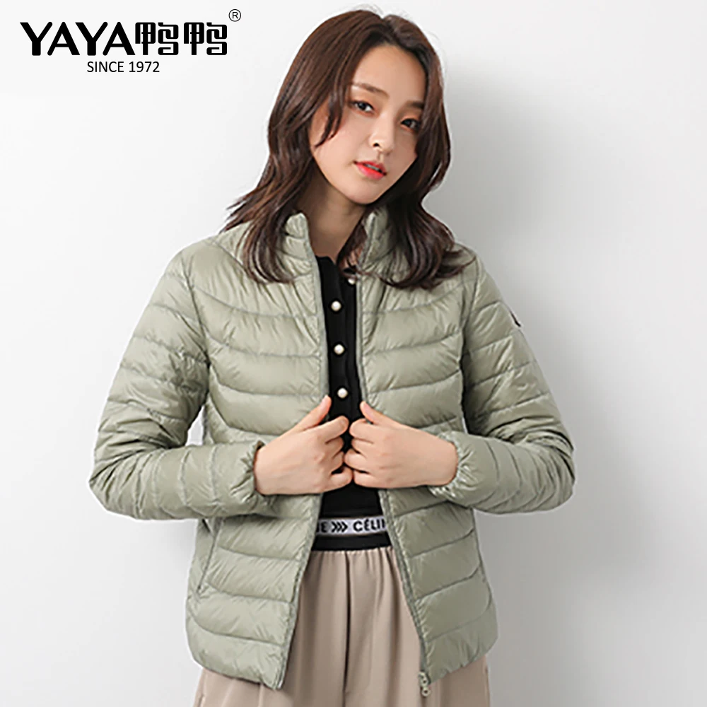 YAYA Light Down Jacket Women Feather Jackets Double Side Reversible Lightweight Warm Coats
YAYA Light Down Jacket Women Feather Jackets Double Side Reversible Lightweight Warm Coats