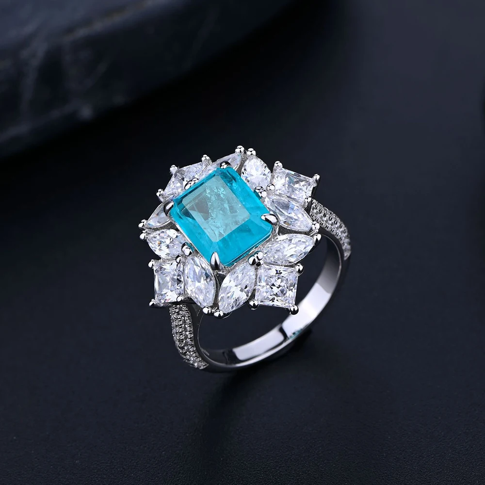 Original Design 925 Sterling Silver Synthesis Emerald Paraiba Ruby Diamond Party Rings for Women S925 Jewelry Gem Finger Ring
Original Design 925 Sterling Silver Synthesis Emerald Paraiba Ruby Diamond Party Rings for Women S925 Jewelry Gem Finger Ring