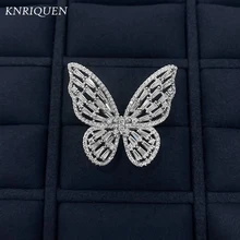 Charms Real 925 Sterling Silver Rings Full High Carbon Diamonds Butterfly Ring for Women Luxury Wedding Engagement Jewelry Gift
Charms Real 925 Sterling Silver Rings Full High Carbon Diamonds Butterfly Ring for Women Luxury Wedding Engagement Jewelry Gift