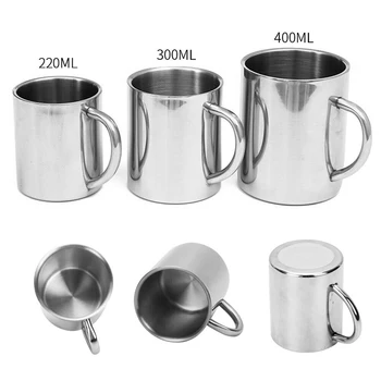 New Double Wall Cup Stainless Steel Insulated Drinking Cup Beer Coffee Tea Mug Drinkware Good Qaulity
New Double Wall Cup Stainless Steel Insulated Drinking Cup Beer Coffee Tea Mug Drinkware Good Qaulity