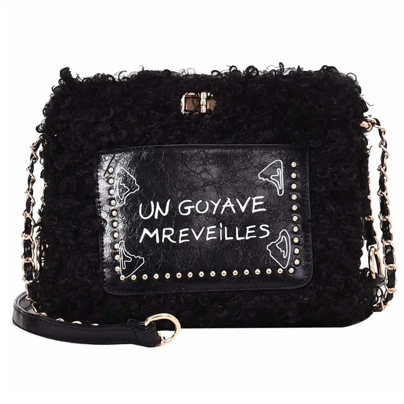 iVog New Arrival Everyday Ladies Small Crossbody Messenger Handbag Fur gg Chain Black Hand Bags for Women 2019
iVog New Arrival Everyday Ladies Small Crossbody Messenger Handbag Fur gg Chain Black Hand Bags for Women 2019