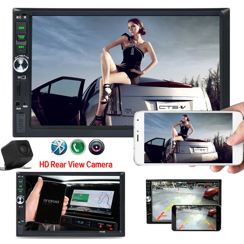 7 Inch HD Car 2 Channel MP5 MP4 Multimedia Player Car FM Stereo Touch Screen Auto audio Car Stereo MP5 Bluetooth USB TF Camera
7 Inch HD Car 2 Channel MP5 MP4 Multimedia Player Car FM Stereo Touch Screen Auto audio Car Stereo MP5 Bluetooth USB TF Camera