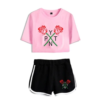 Payton Moormeier Tracksuit For Women Letter Rose Print Crop Tops Two Piece Set Casual Woman 2 Piece Sets Summer Things For Lady
Payton Moormeier Tracksuit For Women Letter Rose Print Crop Tops Two Piece Set Casual Woman 2 Piece Sets Summer Things For Lady