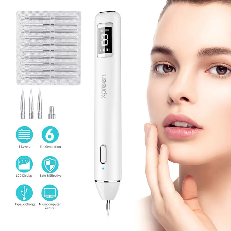 Plasma Pen LCD Fibroblast Laser Pen machine Mole Tattoo Remover Machine Skin Tag Removal Spot Cleaner Dermografo Pen Plasma
Plasma Pen LCD Fibroblast Laser Pen machine Mole Tattoo Remover Machine Skin Tag Removal Spot Cleaner Dermografo Pen Plasma
