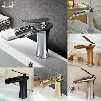 Antique Bronze Waterfall Bathroom Faucet Bathroom Basin Mixer Tap with Hot and Cold Water Black Brush Nickel Water Mixer ELF100
Antique Bronze Waterfall Bathroom Faucet Bathroom Basin Mixer Tap with Hot and Cold Water Black Brush Nickel Water Mixer ELF100