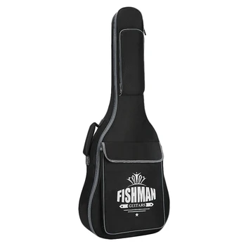 FISHMAN GUITARS 41 Inch Acoustic Folk Guitar Gig Bag Backpack Waterproof 10 mm Cotton Padded with Double Shoulder
FISHMAN GUITARS 41 Inch Acoustic Folk Guitar Gig Bag Backpack Waterproof 10 mm Cotton Padded with Double Shoulder