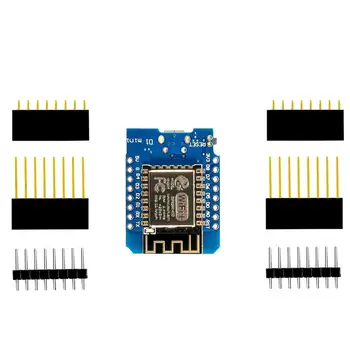ESP8266 ESP-12 ESP-12F CH340G CH340 V2 USB WeMos D1 Mini WIFI Development Board D1 Mini NodeMCU Lua IOT Board 3.3V With Pins
ESP8266 ESP-12 ESP-12F CH340G CH340 V2 USB WeMos D1 Mini WIFI Development Board D1 Mini NodeMCU Lua IOT Board 3.3V With Pins