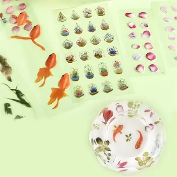 Gold Fish Deer UV Resin Stickers Fill Decorative Sticker Fit DIY Epoxy Resin UV Jewelry Micro Landscape Scrapbooking Stickers
Gold Fish Deer UV Resin Stickers Fill Decorative Sticker Fit DIY Epoxy Resin UV Jewelry Micro Landscape Scrapbooking Stickers