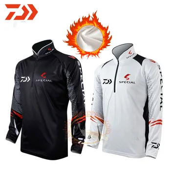 2019 DAIWA Fishing Clothes Men Long Sleeve Winter Warm Cycling Fishing Clothing Outdoor Breathable Quick Dry Fishing Jackets
2019 DAIWA Fishing Clothes Men Long Sleeve Winter Warm Cycling Fishing Clothing Outdoor Breathable Quick Dry Fishing Jackets