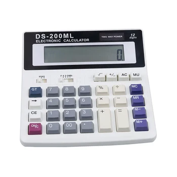 Nice Calculator Solar Battery Dual Power Simple 12-bit Digit LCD Display Office School Special Gift Multi-function Wholesale
Nice Calculator Solar Battery Dual Power Simple 12-bit Digit LCD Display Office School Special Gift Multi-function Wholesale