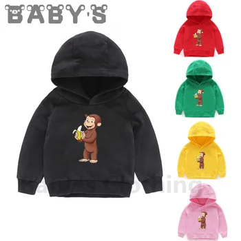 Children Hooded Hoodies Kids Curious George Monkey Cartoon Sweatshirts Baby Pullover Tops Girls Boys Funny Cute Clothes,KMT5266
Children Hooded Hoodies Kids Curious George Monkey Cartoon Sweatshirts Baby Pullover Tops Girls Boys Funny Cute Clothes,KMT5266
