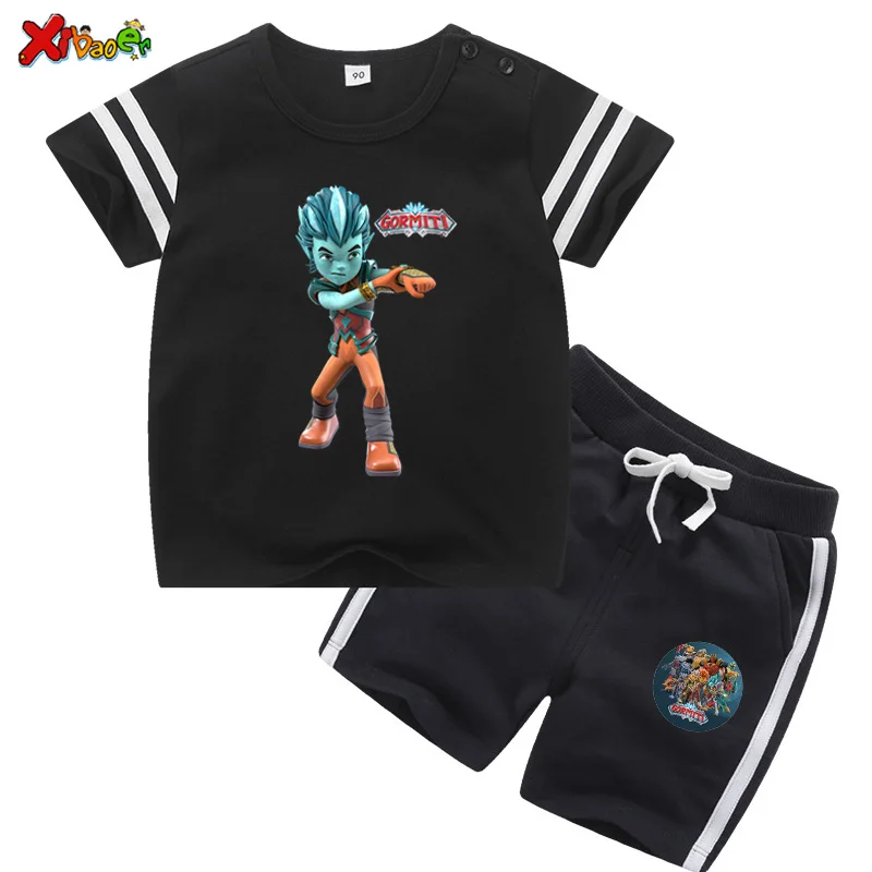 Kids Suits Clothing Gormiti Costume Set T Shirts+Pant for Toddler Boy Clothes Girl Boys Short Sportswear Clothes Short Suit 2020
Kids Suits Clothing Gormiti Costume Set T Shirts+Pant for Toddler Boy Clothes Girl Boys Short Sportswear Clothes Short Suit 2020