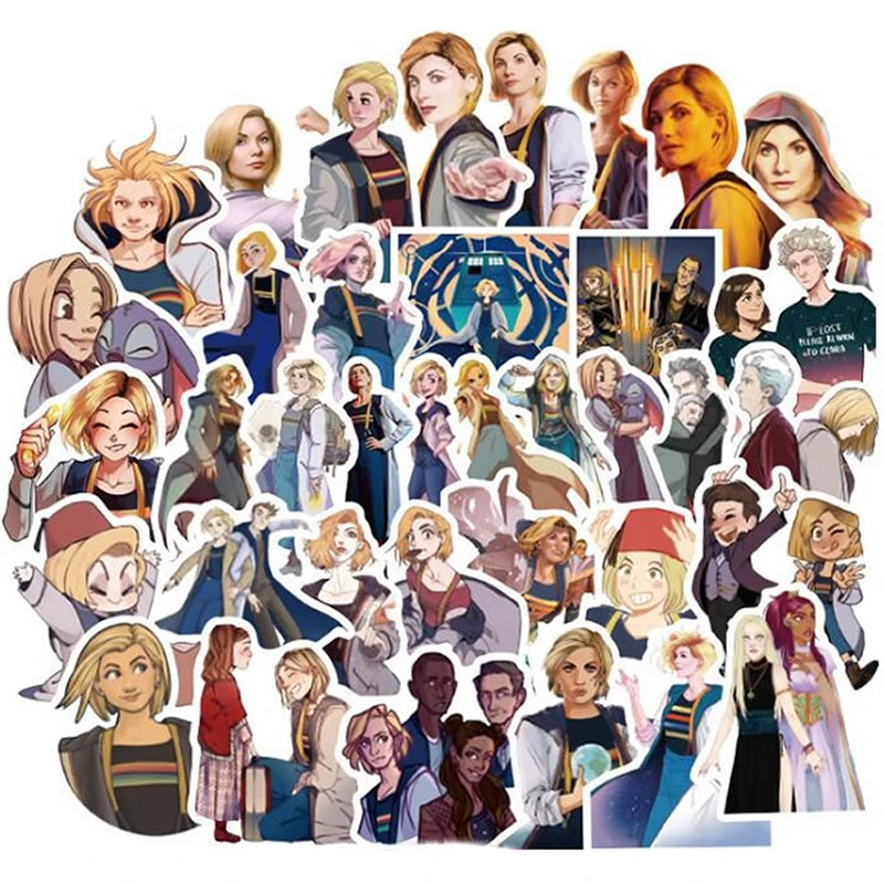 10/30/50pcs Pack Cartoon Movie Doctor Who Stickers Waterproof PVC Motorcycle Skateboard Luggage Guitar Kid Toy Cool Vsco Sticker
10/30/50pcs Pack Cartoon Movie Doctor Who Stickers Waterproof PVC Motorcycle Skateboard Luggage Guitar Kid Toy Cool Vsco Sticker