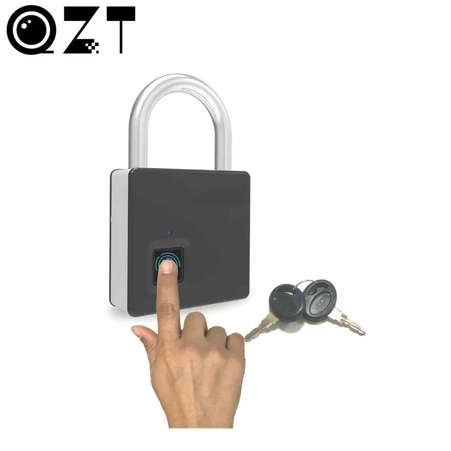 QZT Smart Fingerprint Lock Dual Use Safe Fingerprint Door Lock Portable Stainless Steel Fingerprint Padlock For Door Security
QZT Smart Fingerprint Lock Dual Use Safe Fingerprint Door Lock Portable Stainless Steel Fingerprint Padlock For Door Security