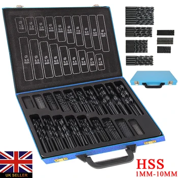 170pc 1-13mm Woodworking High Speed Steel Drill Bit for Cobalt-containing Drills Electric Metal Drill Bit Power Tool Accessories
170pc 1-13mm Woodworking High Speed Steel Drill Bit for Cobalt-containing Drills Electric Metal Drill Bit Power Tool Accessories