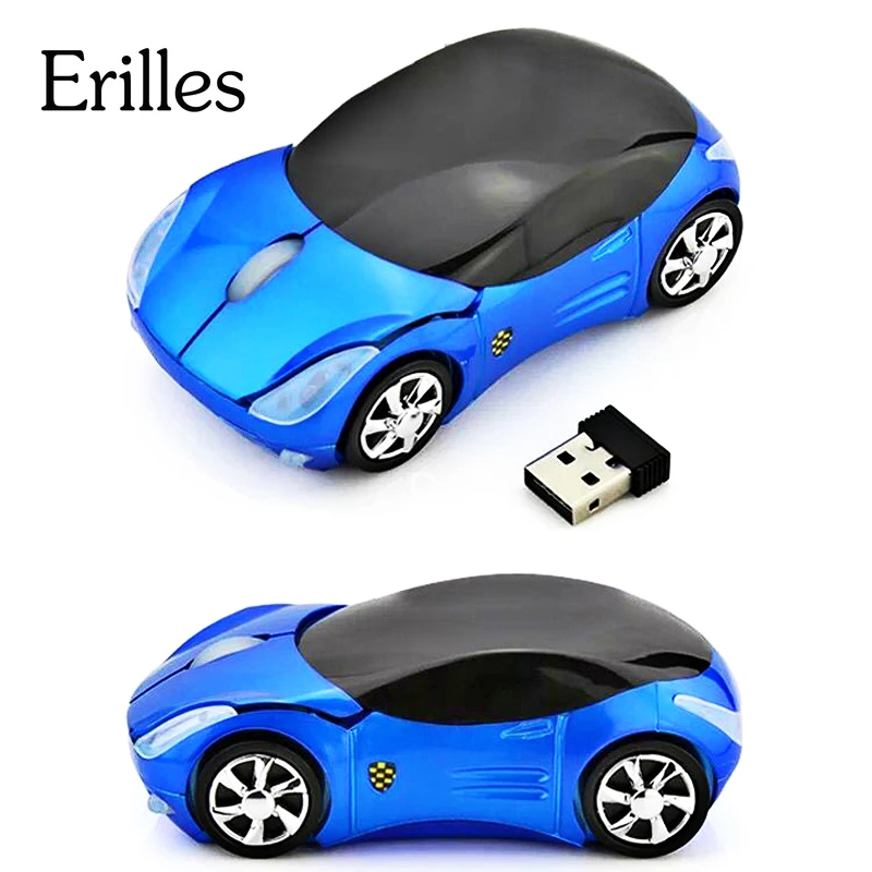 Erilles Wireless Car Shape mouse 2.4G Optical Gaming computer mice 1600DPI Latop Desktop Coreless USB Fashion Mause gift office
Erilles Wireless Car Shape mouse 2.4G Optical Gaming computer mice 1600DPI Latop Desktop Coreless USB Fashion Mause gift office
