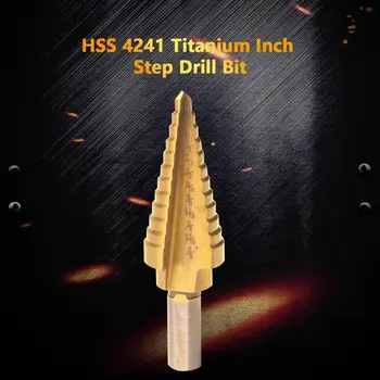 Hot 1pc HSS Titanium Triangle Shank Step Drill Bit Step Cone Cutting Tool For Carbon Steel Thin Iron Plate Board Drilling Tool
Hot 1pc HSS Titanium Triangle Shank Step Drill Bit Step Cone Cutting Tool For Carbon Steel Thin Iron Plate Board Drilling Tool