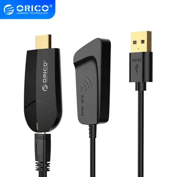 ORICO Wireless Display Adapter Dongle HDMI 4K Receiver For Tablet 2.4G/5G WIFI Mirroring Screen Adapter For Cellular Phone
ORICO Wireless Display Adapter Dongle HDMI 4K Receiver For Tablet 2.4G/5G WIFI Mirroring Screen Adapter For Cellular Phone
