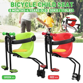 50kg/110lbs Bicycle Baby Seat Kids Child Safety Carrier Front Seat Mat Saddle Cushion with Back Rest Foot Pedals
50kg/110lbs Bicycle Baby Seat Kids Child Safety Carrier Front Seat Mat Saddle Cushion with Back Rest Foot Pedals