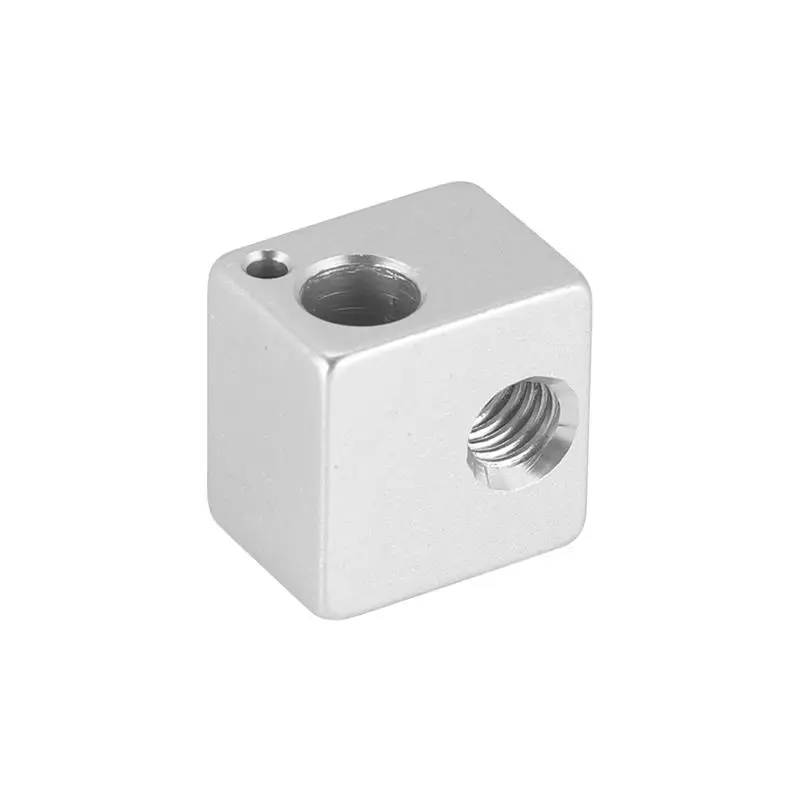 New 3D Printer Heater Block V5 Aluminium Block Repairing V5 Hotend Extruder 3D Printer Accessory
New 3D Printer Heater Block V5 Aluminium Block Repairing V5 Hotend Extruder 3D Printer Accessory