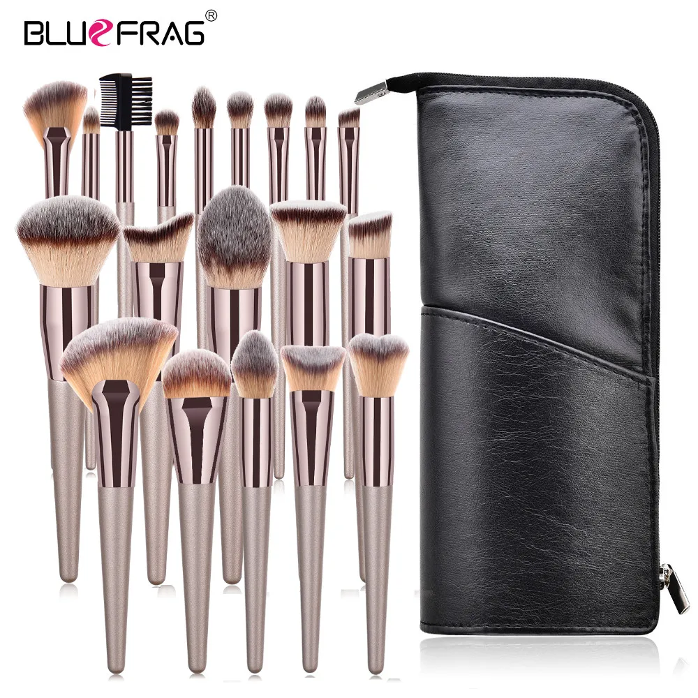 BLUEFRAG Makeup Brushes Tool Set Of Make Up Brushes 6-19Pcs Powder Eye Shadow Foundation Blush Blending Beauty Brush Maquiagem
BLUEFRAG Makeup Brushes Tool Set Of Make Up Brushes 6-19Pcs Powder Eye Shadow Foundation Blush Blending Beauty Brush Maquiagem