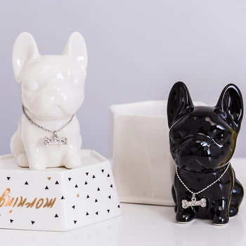 Nordic Art Ceramic Bulldog Crafts Ornaments Living Room Office Desktop Furnishings Couple Gifts Now Home Decoration Accessories
Nordic Art Ceramic Bulldog Crafts Ornaments Living Room Office Desktop Furnishings Couple Gifts Now Home Decoration Accessories