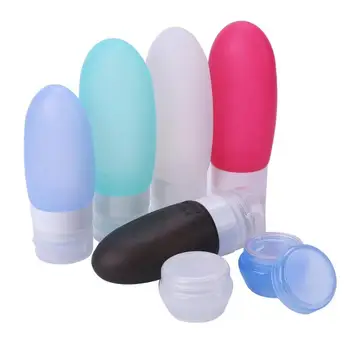 7pcs Leakproof Silicone Travel Bottle Set Portable Practical Emollient Water Emulsion Essence Shampoo Shower Gel Container
7pcs Leakproof Silicone Travel Bottle Set Portable Practical Emollient Water Emulsion Essence Shampoo Shower Gel Container