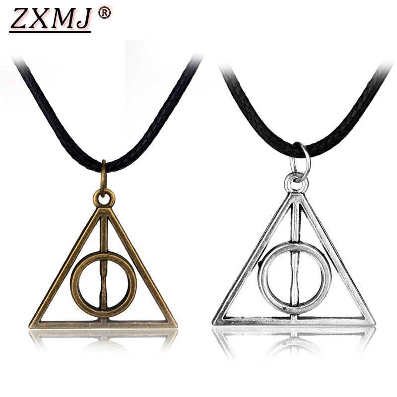 ZXMJ Harried Deathly Hallows Necklace Potters Pendant Triangle Round Retro Sweater Chain Necklace for Men Women Jewelry Gifts
ZXMJ Harried Deathly Hallows Necklace Potters Pendant Triangle Round Retro Sweater Chain Necklace for Men Women Jewelry Gifts