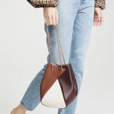 Fashion Color Matching Chain Bucket Bag For Women Casual Shoulder Messenger Bag Crossbody Bags Party Purse lady handbags 2020
Fashion Color Matching Chain Bucket Bag For Women Casual Shoulder Messenger Bag Crossbody Bags Party Purse lady handbags 2020