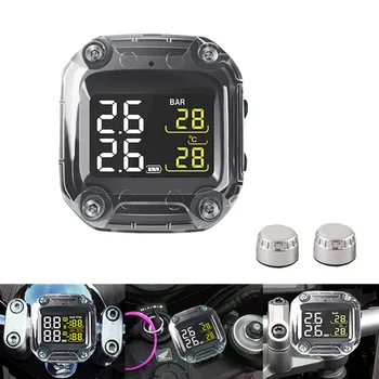M3 Waterproof Motorcycle Real Time Tire Pressure Monitoring TPMS Wireless LCD Display External Sensor
M3 Waterproof Motorcycle Real Time Tire Pressure Monitoring TPMS Wireless LCD Display External Sensor