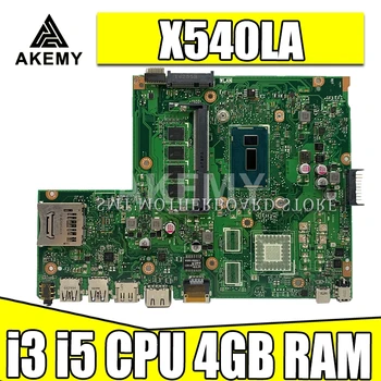 Multiple configuration i3 i5 cpu X540LA Laptop motherboard for ASUS X540LA X540LJ X540L F540L X540 Test original mainboard
Multiple configuration i3 i5 cpu X540LA Laptop motherboard for ASUS X540LA X540LJ X540L F540L X540 Test original mainboard