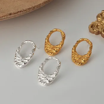 Silvology 925 Sterling Silver Openwork Oval Texture Earrings Top Quality Tin Foil Luxury Stud Earrings for Women Simple Jewelry
Silvology 925 Sterling Silver Openwork Oval Texture Earrings Top Quality Tin Foil Luxury Stud Earrings for Women Simple Jewelry