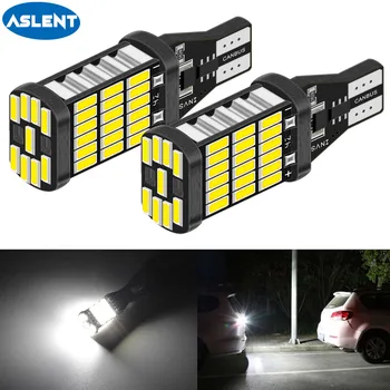 ASLENT 2x W16W T15 LED Bulbs 4014SMD Canbus OBC Error Free LED Backup Light 921 912 LED Bulbs Car Reverse Lamp Xenon White DC12V
ASLENT 2x W16W T15 LED Bulbs 4014SMD Canbus OBC Error Free LED Backup Light 921 912 LED Bulbs Car Reverse Lamp Xenon White DC12V