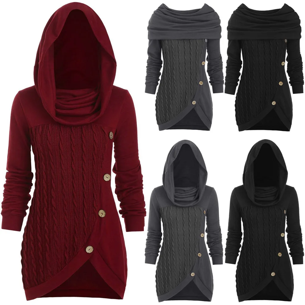 2020 Women Spring Autumn Sweater Multiple Functional Winter Scarf Collar Knitted Patchwork Girls Sweaters
2020 Women Spring Autumn Sweater Multiple Functional Winter Scarf Collar Knitted Patchwork Girls Sweaters