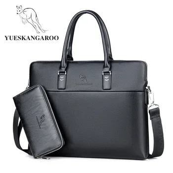 YUESKANGAROO Men Leather Bag Business Briefcase Brand Crossbody Shoulder Bags High Quality Mens Handbag Male Travel Laptop Tote
YUESKANGAROO Men Leather Bag Business Briefcase Brand Crossbody Shoulder Bags High Quality Mens Handbag Male Travel Laptop Tote