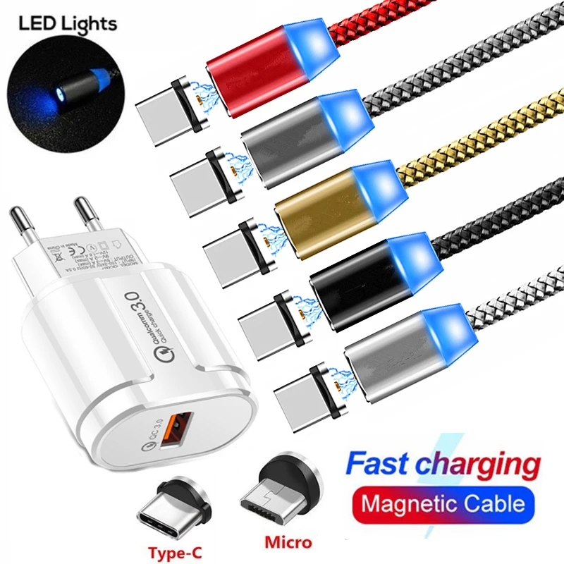 Magnetic USB LED Type C Micro USB Fast Charge Cable For Huawei Nova 2 2S Plus 3 3i 4 5 5i Pro P Smart Z Y5 Y7 2019 Phone Charger
Magnetic USB LED Type C Micro USB Fast Charge Cable For Huawei Nova 2 2S Plus 3 3i 4 5 5i Pro P Smart Z Y5 Y7 2019 Phone Charger